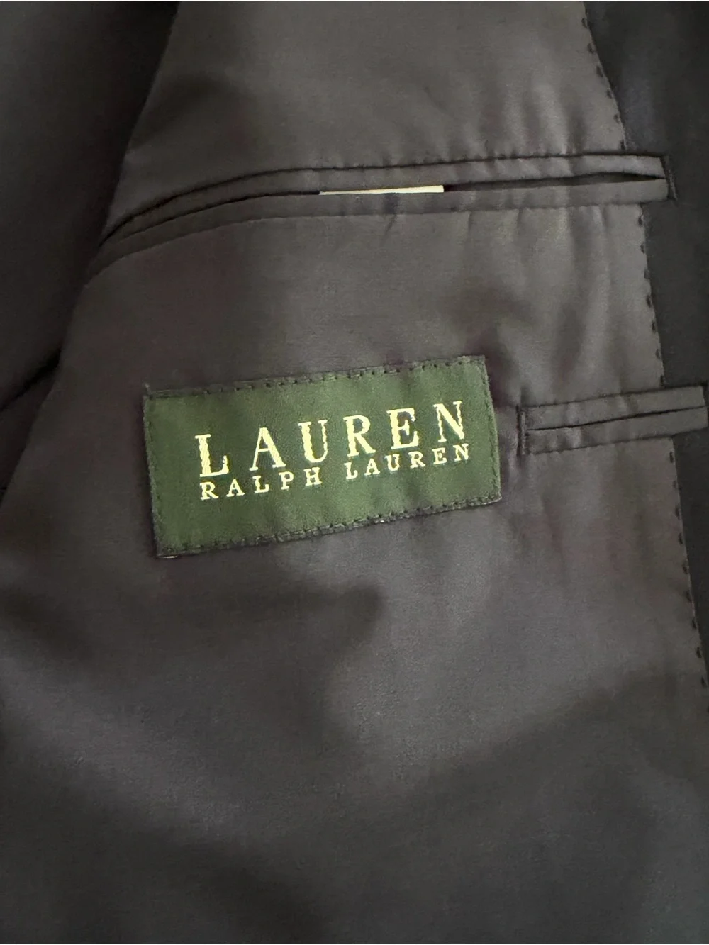 Ralph Lauren Navy Blazer with Gold Buttons